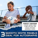 Franklin Sports NFL Indianapolis Colts Autograph Football - Official Size White Panel Souvenir Football for Autographs + Signatures - NFL Team Fan Shop Memorabilia Ball for Display