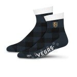 For Bare Feet NHL VEGAS GOLDEN KNIGHTS Cozy Buff Plush Cabin Sock Team Color OSFM