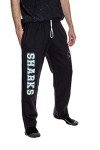 NHL Men's Premium Fleece Official Team Sweatpants (San Jose Sharks, Small)