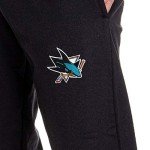NHL Men's Premium Fleece Official Team Sweatpants (San Jose Sharks, Small)