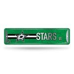 Rico Industries NHL Hockey Dallas Stars Metal Street Sign 4" x 15" Home Décor - Bedroom - Office - Man Cave