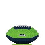 FOCO Seattle Seahawks NFL 3D BRXLZ Football Puzzle