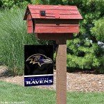 WinCraft Baltimore Ravens Double Sided Garden Flag