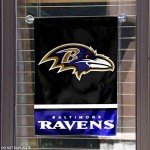 WinCraft Baltimore Ravens Double Sided Garden Flag