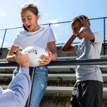 Franklin Sports NFL New England Patriots Autograph Football - Official Size White Panel Souvenir Football for Autographs + Signatures - NFL Team Fan Shop Memorabilia Ball for Display