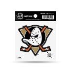 Rico Industries NHL Hockey Anaheim Ducks Throwback Logo 4" x 4" Sports Decal