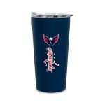 Rico Industries NHL Hockey Washington Capitals 18oz Soft Touch, Easy Grip Tumbler