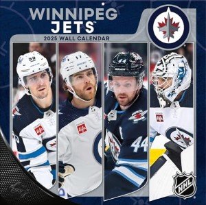 TURNER SPORTS Winnipeg Jets 2025 12x12 Team Wall Calendar (25998011960)
