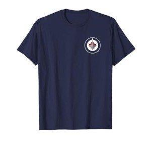 Winnipeg Jets Support Navy Blue Officially Licensed T-Shirt