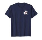 Winnipeg Jets Support Navy Blue Officially Licensed T-Shirt