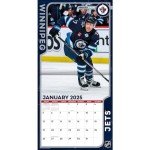 TURNER SPORTS Winnipeg Jets 2025 12x12 Team Wall Calendar (25998011960)