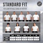 Wright & Ditson NHL Adult Game Day Unisex T-Shirt - 100% Cotton - Tagless Short Sleeve Hockey Tee - Comfortable & Lightweight (Winnipeg Jets - Navy, X-Large)