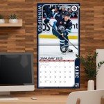 TURNER SPORTS Winnipeg Jets 2025 12x12 Team Wall Calendar (25998011960)