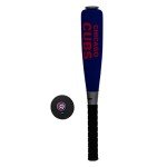 Franklin Sports MLB Chicago Cubs Team Jumbo Foam Bat and Ball Set, 21-Inch, Blue