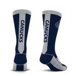 For Bare Feet NHL VANCOUVER CANUCKS MVP Crew Sock Team Color Large