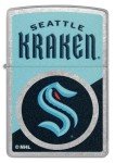 Zippo NHL Seattle Kraken 2024 Street Chrome Pocket Lighter