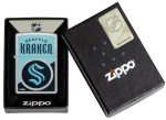 Zippo NHL Seattle Kraken 2024 Street Chrome Pocket Lighter