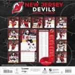 TURNER SPORTS New Jersey Devils 2025 12x12 Team Wall Calendar (25998011947)