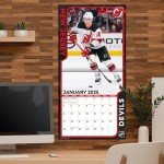 TURNER SPORTS New Jersey Devils 2025 12x12 Team Wall Calendar (25998011947)