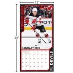 TURNER SPORTS New Jersey Devils 2025 12x12 Team Wall Calendar (25998011947)