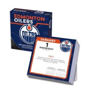 Turner Sports Edmonton Oilers 2025 Box Calendar (25998053113)