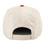 AMERICAN NEEDLE Detroit Red Wings NHL Burnett Adjustable Snapback Baseball Hat, Cream/Dk Red (23020A-DRW-CRDRD)