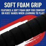 Franklin Sports MLB Chicago Cubs Team Jumbo Foam Bat and Ball Set, 21-Inch, Blue