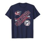 Columbus Blue Jackets Force Navy Officially Licensed T-Shirt
