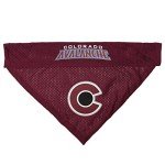 NHL Colorado Avalanche Bandana for Dogs & Cats, Small/Medium. - Cute & Stylish Bandana! The Perfect Hockey Fan Scarf Bandana, Great for Birthdays Or Any Party!