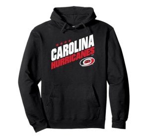 Carolina Hurricanes Fuel Black Officially Licensed Pullover Hoodie