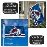 WinCraft Colorado Avalanche Blue 3x5 Feet Banner Flag