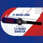 Franklin Sports MLB Chicago Cubs Team Jumbo Foam Bat and Ball Set, 21-Inch, Blue