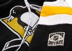Calhoun NHL Surf & Skate Mens Varsity Retro Style Pullover Hoodie – The Coastal Collection (Large, Pittsburgh Penguins)