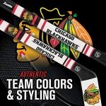 Franklin Sports Chicago Blackhawks NHL Mini Soft Hockey Stick Set - Great Toy for Kids- NHL Team Soft Foam Mini Knee Hockey Stick and Ball Set