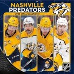 TURNER SPORTS Nashville Predators 2025 12x12 Team Wall Calendar (25998011946)