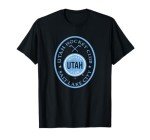 Utah Hockey Club Iconic Black Officially Licensed T-Shirt