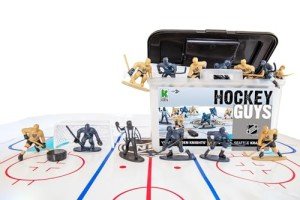 Kaskey Kids NHL Hockey Guys – Vegas Golden Knights vs Seattle Kraken - Inspires Kids Imaginations with Endless Hours of Creative Play, – Includes 2 Teams & Accessories – 25 Pieces in Every Set