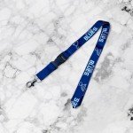 Desert Cactus St. Louis Blues Lanyard NHL National Hockey League Car Keys ID Badge Holder Keychain Detachable Breakaway Snap Buckle (Lanyard 1 - Blue)