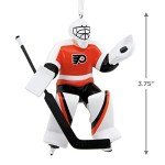 Hallmark NHL Philadelphia Flyers Goalie Christmas Ornament