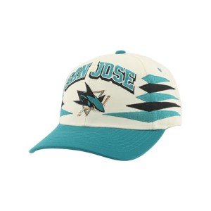 ZHATS Standard NHL Officially Licensed Hat Competitor Retro Diamond, Ivory, One Size