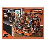 YouTheFan NHL Philadelphia Flyers Purebred Fans 500pc Puzzle - A Real Nailbiter