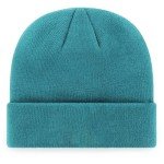 '47 NHL Unisex-Adult Primary Logo Cuffed Knit Beanie Hat Cold Weather Hat, One Size (US, Alpha, One Size, San Jose Sharks)