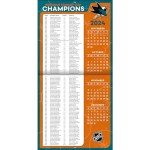 TURNER SPORTS San Jose Sharks 2025 12x12 Team Wall Calendar (25998011954)