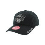 ZHATS Women's Standard NHL Officially Licensed Adjustable Hat Girlfriend Icon Black, One Size