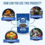 Thousand Lakes Minnesota Grown Wild Rice - 3 pounds (48 ounces) - Bulk Pouch | 100% Wild Rice | All Natural