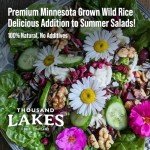 Thousand Lakes Minnesota Grown Wild Rice - 3 pounds (48 ounces) - Bulk Pouch | 100% Wild Rice | All Natural