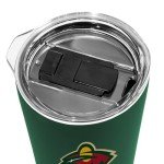 Rico Industries NHL Hockey Minnesota Wild 18oz Soft Touch, Easy Grip Tumbler