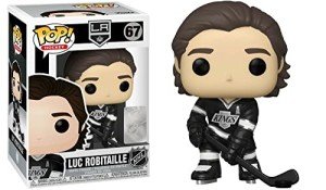 Funko POP NHL: Legends - Luc Robitaille (LA Kings), Multicolor, 3.75 inches