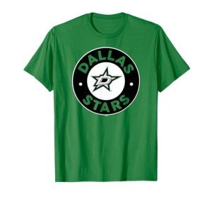 Dallas Stars Symbol Green Officially Licensed T-Shirt
