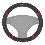 FANMATS 21396 Houston Texans Embroidered Steering Wheel Cover